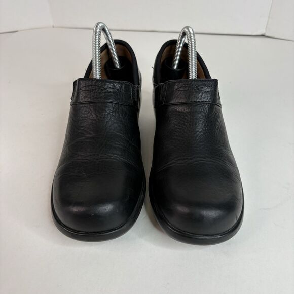 Ariat Women's Size 9.5 B Hera Expert Work Professional Black Leather Clogs - Picture 3 of 12
